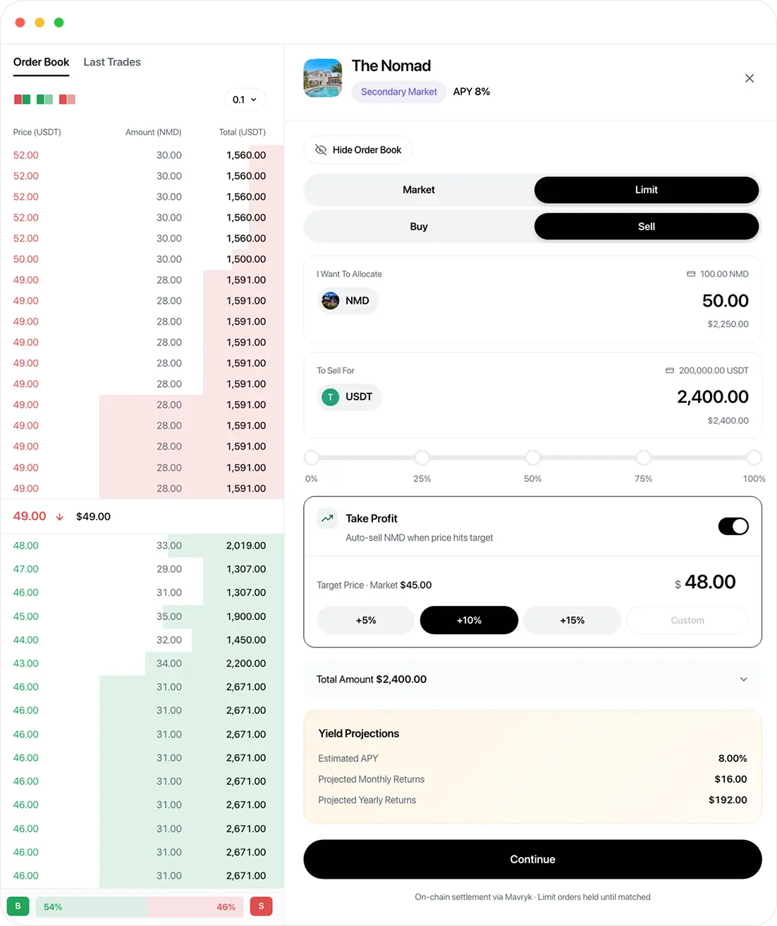 Equiteez embedded trading venue